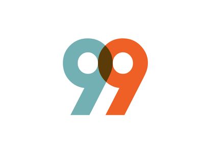 I99 Logo Mark 99 Logo Design Number, 9 Number Design Fonts, 99 Logo Design, Thor Ragnorak, David Silva, Numbers Typography, Letter Logos, Guitar Logo, Fashion Truck