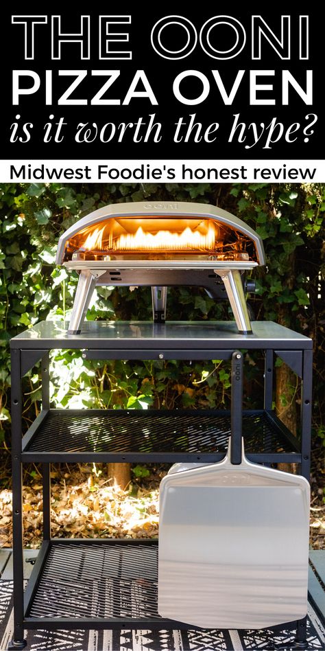 I will share my thoughts, tips, and tricks - AND whether I think the Ooni pizza oven is worth the investment! Pizza Outdoor Oven, Ooni Pizza Oven, Wood Pizza Oven Recipes, Ooni Pizza, Pizza Oven Ooni, Ooni Pizza Oven Steak, Omni Pizza Oven Recipes, Ooni Pizza Oven Recipes, Oni Pizza Oven Recipes