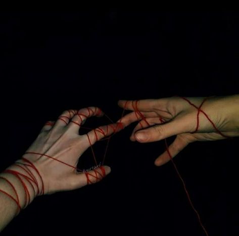 Red String, In The Dark, We Heart It, Thread, Lost, Red