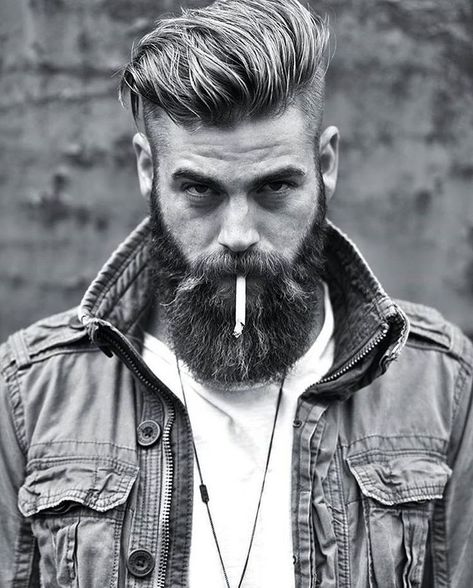 Undercut With Beard, Man With A Beard, Male Faces, Mens Hairstyles With Beard, Long Beard, Perfect Beard, Beard Hairstyle, Beard Lover, Great Beards