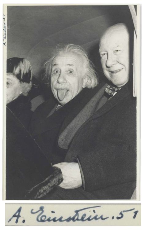 Iconic Photo of Einstein Sticking Out His Tongue Sells for $125,000 | Live Science Einstein Tongue, Special Relativity, Photo Star, General Relativity, Theoretical Physics, Theory Of Relativity, Physics And Mathematics, Albert Einstein Quotes, Today In History