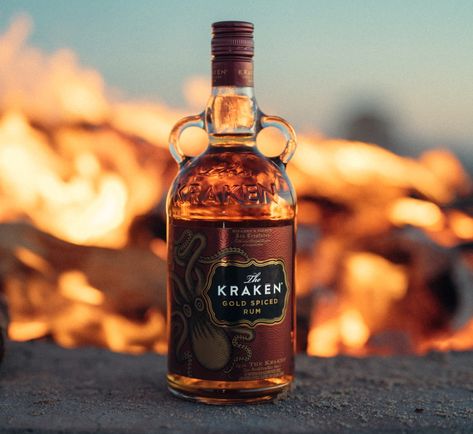 Review: The Kraken Gold Spiced Rum - Drinkhacker Gold Rum, Flavored Rum, The Kraken, Spiced Rum, Kraken, New Products, Rum, Gold