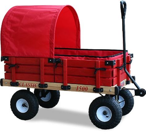 Wood Wagon, Kids Wagon, Hardwood Decking, Folding Wagon, Sports Wagon, Wood Rack, Wooden Rack, Covered Wagon, Red Wagon