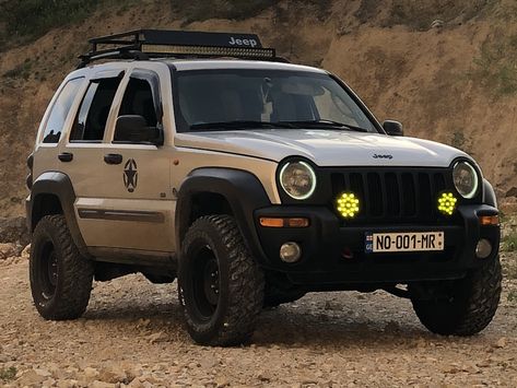 my jeep cheroke (liberty) in country Georgia 🇬🇪 Jeep Liberty Mods, Jeep Cheroke, Jeep Liberty Lifted, Baby Jeep, Country Georgia, Mercedes Suv, Jeep Camping, Jeep Mods, Suv 4x4