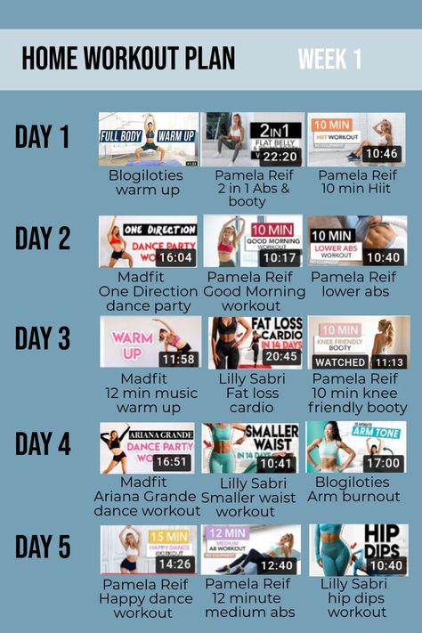 : Get fit at home with these easy exercises! #fitness #workout