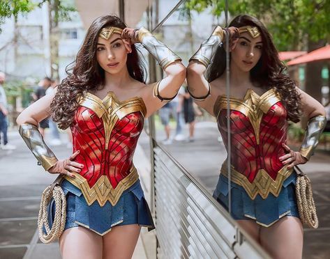 [LMH] WW Cosplay by Juligeek Prince Dress, Wonder Woman Shoes, Prince Cosplay, Wonder Woman Dress, Prince Costume, Prince Clothes, Fancy Skirts, Full Body Costumes, Girls Fancy Dress