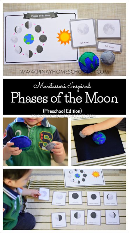 Peaceful Preschool, Nature Curriculum, Cycle Of The Moon, Nature Preschool, Space Activities For Kids, Space Preschool, Montessori Shelf, Montessori Science, Space Classroom