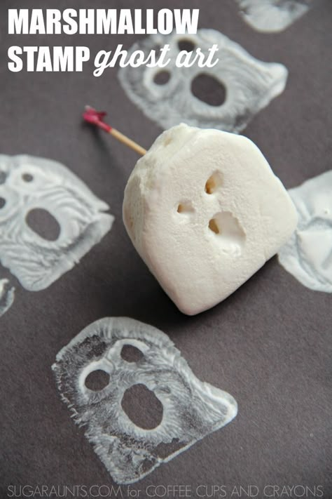 Halloween Marshmallow Ghost Craft Fall Storytime, Ghost Craft, Storytime Ideas, Ghost Crafts, Halloween Fest, October Crafts, Ghost Art, Halloween Preschool, Easy Halloween Crafts