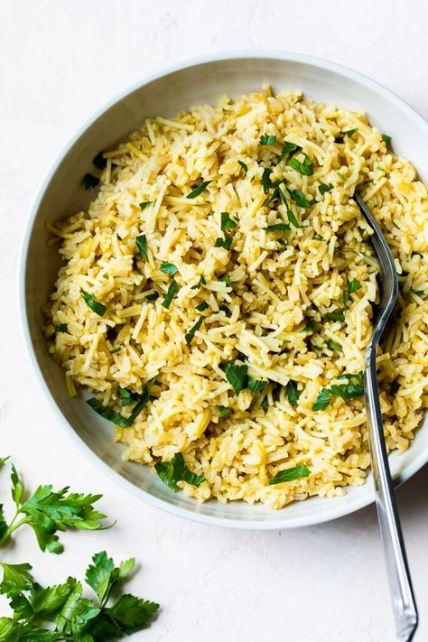 Homemade Rice Pilaf, Homemade Rice A Roni, Pilaf Rice, Easy Rice Pilaf, Rice Pilaf Recipe, Pilaf Recipe, Rice A Roni, Pilaf Recipes, Fantastic Recipes