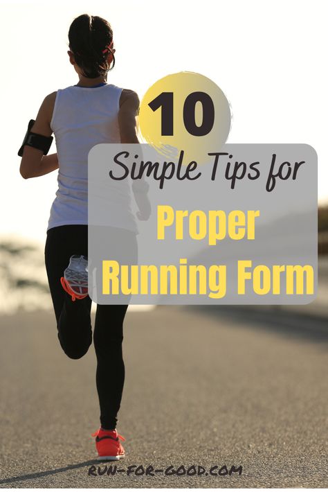 Proper running form can help you run more efficiently, comfortably, and injury-free. Follow these tips to work on improving your form. Jogging For Beginners, Proper Running Form, Beginner Running, Running Coach, Runners Workout, Runner Problems, Rugby Training, Running Techniques, Running Injuries