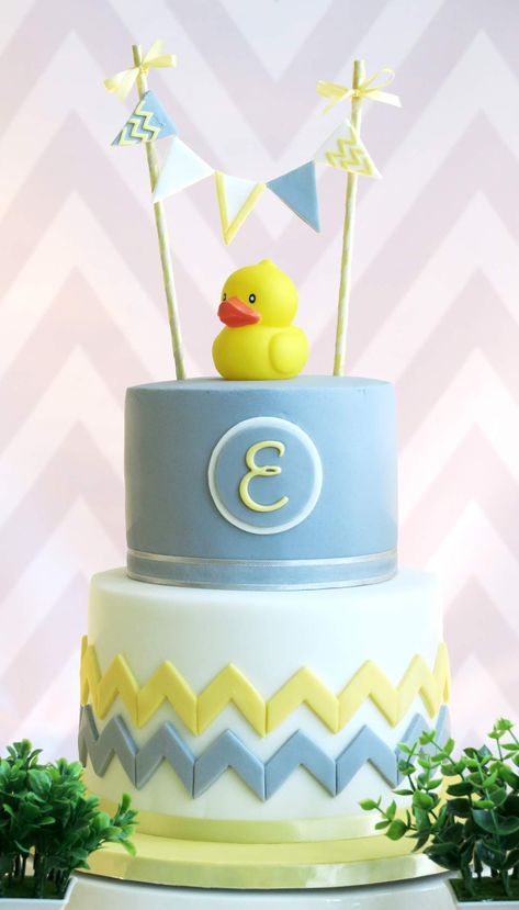 Rubber Duck Birthday Party Ideas | Photo 1 of 16 | Catch My Party Duck Birthday Party Ideas, Rubber Duck Birthday Party Ideas, Rubber Duck Birthday Party, Duck Cakes, Rubber Duck Cake, Duck Birthday Theme, Duck Birthday Party, Rubber Ducky Birthday, Rubber Duck Birthday