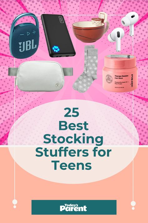 25 Best Stocking Stuffers for Teens Teen Stocking Stuffers, Simple Stocking, Stocking Stuffers For Teens, Stocking Stuffers For Kids, Best Stocking Stuffers, Birthday Party Gift, Big Kids, All The Best, Stocking Stuffers