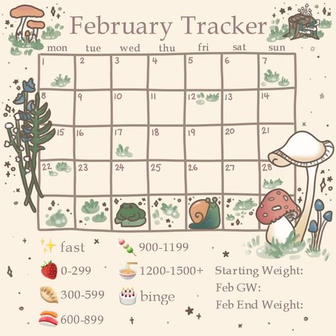 Diet Calendar, Cottagecore Dark Academia, Grunge Cottagecore, Cottagecore Dark, Bullet Journal Mood Tracker Ideas, Note Writing Paper, Bullet Journal Mood, Journal Template, Mood Tracker