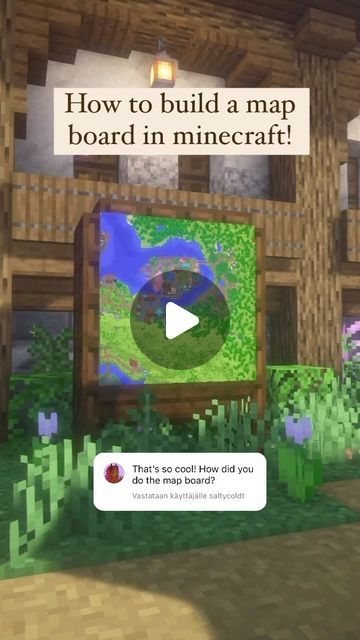 Minecraft Quest Board, Minecraft Map Design, Minecraft Quick Builds, What To Build In Minecraft Creative, How To Make A Big Map In Minecraft, Minecraft Map Art Ideas, Things To Add To Ur Minecraft World, Minecraft Board Design, Minecraft Server Builds