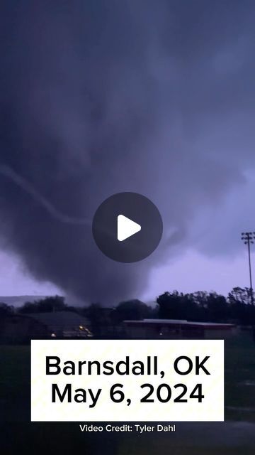 Tess Maune on Instagram: "Unbelievable video showing the deadly EF4 tornado that tore through Barnsdall. Tyler Dahl shot this video from the Barnsdall school campus, just a half mile west of the tornado’s destructive path. The folks you see in the video had been taking shelter in the district’s underground locker room, but came outside and got video once they knew their location was safe.    Alan Crone says the thing you see wrapped around it is a little tube of vorticity which sometimes happens with really big, violent tornadoes.   Travis Jensen sent this video to me with a special message to our weather team that I have to share: “Travis Meyer and your Channel 6 crew saved many, many lives with an incredible warning. When you see the damage, it’s hard to imagine dozens of deaths did not Tornado Videos Scary, Tornado Videos, Tornado Gif, Tornado Shelter, Tornado Damage, Take Shelter, School Campus, Video Credits, Locker Room