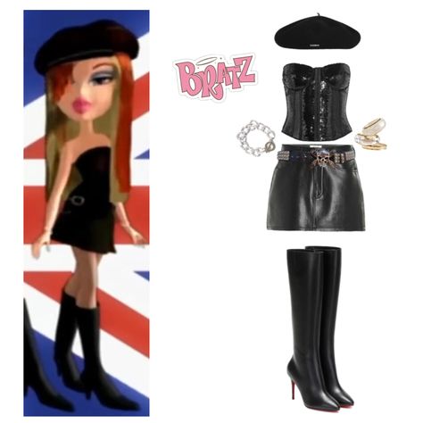 Bratz Rock Angels Outfits, Bratz Rock Angelz Outfits, Bratz Closet, Bratz Doll Outfits Inspiration, Bratz Outfits Inspiration, Bratz Fits, Bratz Party, Bratz Rock Angelz, Bratz Outfit