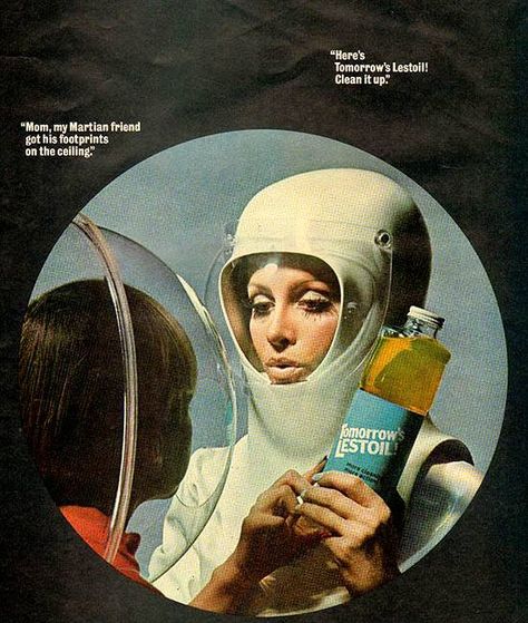 Tomorrow’s Lestoil advertisement Space Age