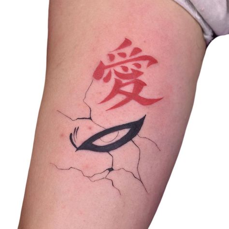 awesome 25 Gaara Tattoos for Naruto Fans in 2021 Gaara Tattoo, Tato Naruto, Bleach Tattoo, Tato Minimal, Tattoo Anime, Naruto Tattoo, Red Ink Tattoos, Greek Tattoos, Dope Tattoos