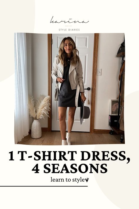 Tshirt Dress Fall Outfit, Styling Tshirt Dress, How To Style A T Shirt Dress, How To Style Tshirt Dress, T Shirt Dress With Sneakers, Tshirt Dress Outfit Fall, T Shirt Dress Outfit Fall, T Shirt Dress Outfit Winter, Tshirt Dress Outfit Winter