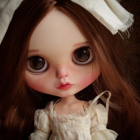 Dark Ginger Hair, Smart Lens, Kodak Pixpro, Lens Camera, Custom Blythe, Ginger Hair, Blythe Doll, Look Alike, Brown Eyes