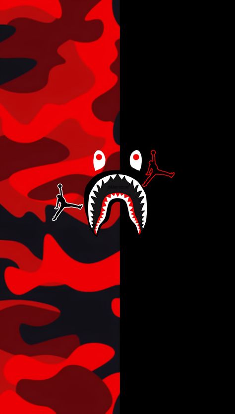 Bape Shark Wallpaper, Jordan Wallpaper, Bape Wallpaper Iphone, Jordan Logo Wallpaper, Swag Wallpaper, Kaws Wallpaper, Album Cover Wallpaper Collage, Iphone Wallpaper For Guys, Graffiti Wallpaper Iphone