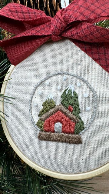 Whipped Back Stitch, Floss Crafts, Ornament Shapes, Embroidery Floss Crafts, Christmas Stitching, Stitch Guide, French Knots, Embroidery Patterns Free, Hand Embroidery Art