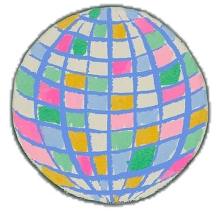 December 30, A Happy New Year, January 19, Last Post, Art Licensing, Pink Art, Disco Ball, Christmas Art, Surface Pattern