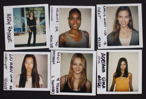 Eight models dish on their first Vogue casting. Model Polaroids, Model Headshots, Casting Models, Beauty Video Ideas, Liu Wen, Model Casting, Model Lifestyle, Vintage Polaroid, Model Inspo