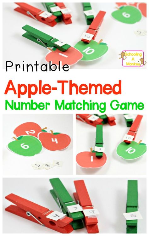 Looking for fun kindergarten math activities? Don't miss these fun apple-themed math printables that will provide hours of hands-on math fun. Math Apple Activities, Tree Life Cycle, Apple Kindergarten, Apple Crafts, Apple Math, Apple Preschool, Apple Unit, Engineering Activities, Math Activities For Kids