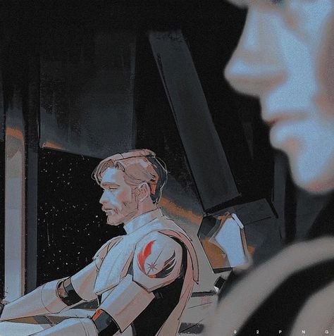 Star Wars Drawings, Star Wars 2, Star Wars Wallpaper, Star Wars Fan Art, Star Wars Fandom, Obi Wan Kenobi, Obi Wan, Star Wars Art, Clone Wars