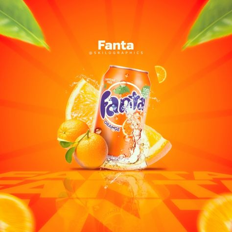 Drink Ads, Caffeine Free, Advertising Poster, Creative Designs, Creative Design, Logo Design, Orange, Quick Saves, Design