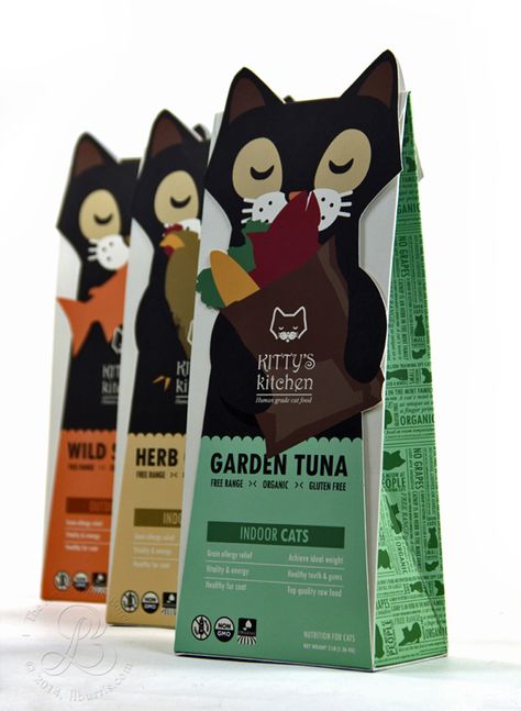 Kitty's Kitchen Cat Food Line on Behance Pet Food Packaging, Interesting Packaging, Cat Design Illustration, Pets Food, Cat Food Brands, Pouch Design, Cats Design, Cool Packaging, Illustration Ideas