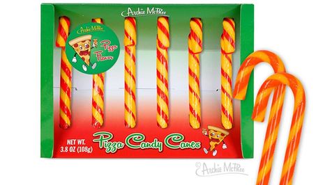 Pizza kale candy cane flavors roll out well before Christmas   "Pizza kale candy cane flavors roll out well before Christmas" https://ift.tt/2Oc9xVD Candy Cane Pizza, Candy Cane Makeup, Candy Pizza, Candy Cane Poem, Candy Cane Dessert, Candy Cane Image, Weird Snacks, Candy Cane Lollipops, Pizza Dessert