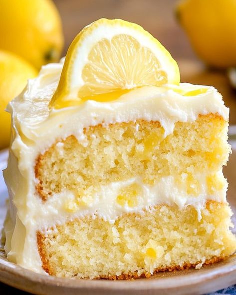 Simple and Delicious Meals | Lemon Heaven Cake 😋🍋🍰 | Facebook Lemon Heaven Cake, Lemon Heaven Cake Recipe, Lemon Cakes, Heaven Cake Recipe, Peach Tart Recipes, Peach Tea Recipe, Fudge Cake Recipe, Gingerbread Cake Recipe, Lemon Cheese