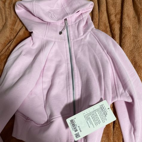 Brand New Lululemon Light Pink Scuba Zip Up Hoodie Pink Scuba, Lululemon Branding, Scuba Hoodie, Zip Up Hoodie, Colorful Hoodies, Dream Closet, Lululemon Athletica, Light Pink, Zip Ups