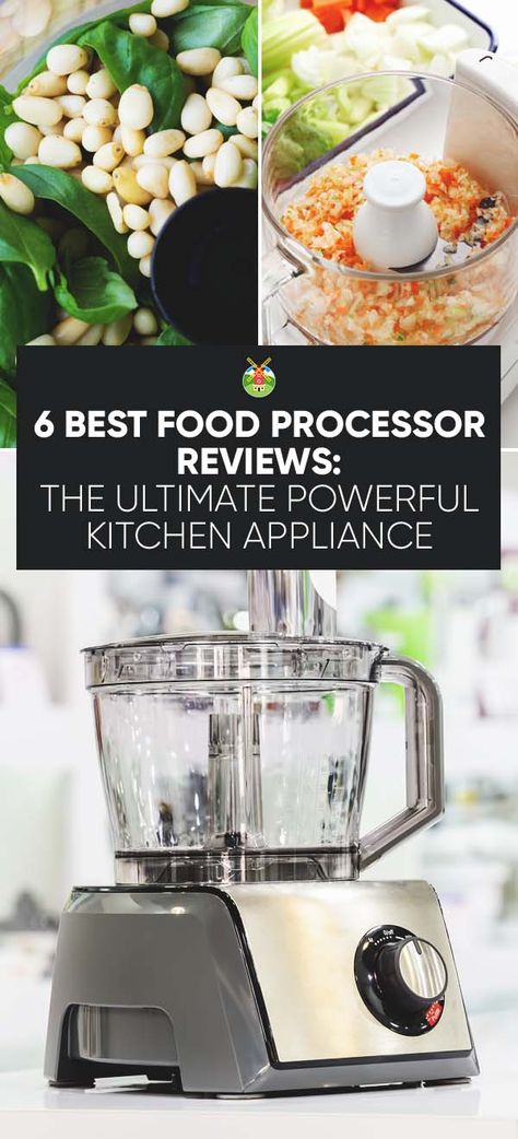 A food processor is the ultimate kitchen appliance. Expensive, but a worthwhile investment. To help you choose the best food processor we review the top 6. Best Food Processor, Ultimate Kitchen, Kitchen Appliance, Food Prep, Food Processor, Popular Recipes, Best Food, Household Hacks, Best Foods