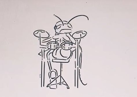 An ant playing drums from Ant-man movies by Marvel. Tattoo Idea Ant Man Tattoo, Antman Tattoo, Tattoos Om, Marvel Sleeve, Ant Man Marvel, Ant Man Movie, Man Tattoo, Playing Drums, Tattoo Board