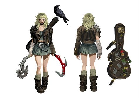 ArtStation - Survival theme character design, Yang J Archeologist Character Design, Arcane Clothing, Apocalypse Character Art, D&d Character Design, Explorer Character Design, Dystopian Character Design, Modern Western Style, Character Concept Design, Punk Character Design