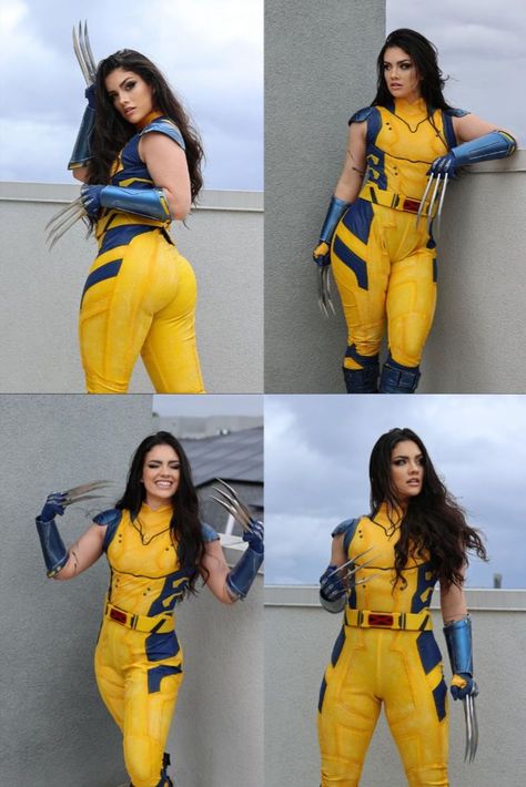 Wolvie Cosplay by @zoogirlq(costume not from #Takerlama) #wolverine #x23 #cosplay #xmen #xmen97 #cosplaygirl #wolverinecosplay #cosplayer #cosplayphoto #genderbendcosplay #cosplay Xmen Halloween Costume Women, Wolverine Cosplay Female, Women Wolverine Costume, Xmen Costumes Women, Wolverine Diy Costume, Wolverine Costume Women, Deadpool And Wolverine Couple Costume, Female Wolverine Costume, Wolverine Costume Female