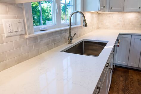 Quartz Kitchen, Stone Surface, Traditional Kitchen, American Traditional, Kitchen Backsplash, Backsplash, Boston, Tile, Google Search