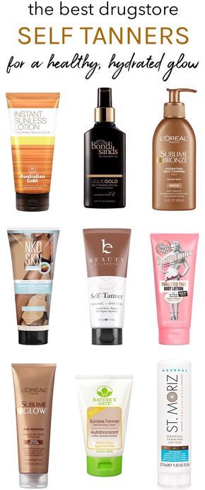 Kick pale, pasty skin to the curb without baking in the sun or hitting up tanning beds with these best drugstore self tanning lotions. With these hydrating self-tanners, you’ll never have to worry about streaks, funky odors or blotchiness! Best Drugstore Self Tanner, Self Tanning Tips, Tanning Beds, Tanning Skin Care, Sunless Tanning Lotion, Best Tanning Lotion, Best Self Tanner, Self Tanning Lotions, Sunless Tanner