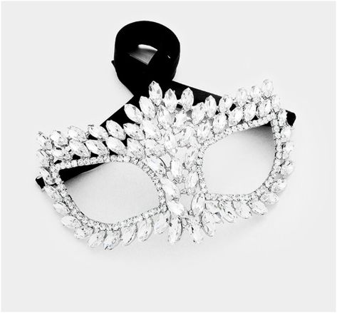 Drina Marquise Cluster Masquerade Mask | Crystal | Silver – Beloved Sparkles Diy Bedazzled, Masquerade Mask Black, Silver Masquerade Mask, Crystal Mask, Couples Masquerade Masks, Gold Masquerade Mask, Black Masquerade Mask, Lace Masquerade Masks, Mens Masquerade Mask