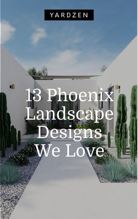 Indoor Landscape Design, Arizona Landscape Design, Desert Plants Landscaping, Phoenix Landscape, Backyard Arizona, Phoenix Backyard, Arizona Backyard Landscaping, Desert Landscaping Backyard, Small Yard Design