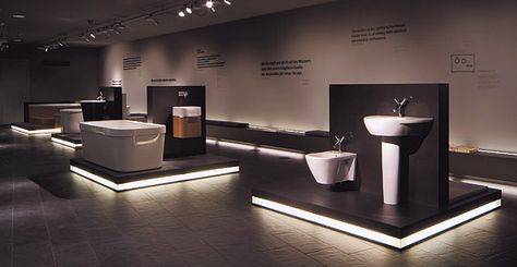 Duravit Showroom Inspiration, Bath Showroom, Bathroom Store, Bathroom Showrooms, Showroom Interior Design, Tile Showroom, Steam Shower, Sanitary Ware, Showroom Design