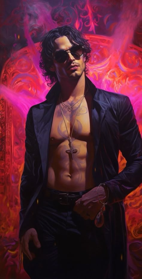 @Vampire: The Masquerade @World of Darkness #midjourneyart #darkfantas... | TikTok Cyberpunk Male, Male Vampire, Vampire The Masquerade, Vampire Masquerade, Vampire Art, World Of Darkness, Cyberpunk Art, Urban Fantasy, Male Art