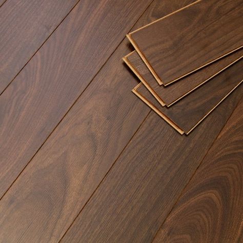 Walnut Laminate Flooring, Floor Pattern Design, Walnut Laminate, Shadow Of A Doubt, Wood Floor Design, Parquet Flooring, Flooring Options, Floor Patterns, The Shadow