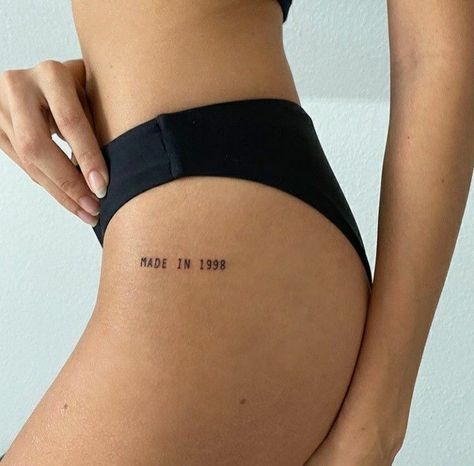 Petit Tattoo, Hip Tattoos Women, Thigh Tattoos Women, Classy Tattoos, Discreet Tattoos, Dainty Tattoos, Subtle Tattoos, Elegant Tattoos, Hand Tattoo