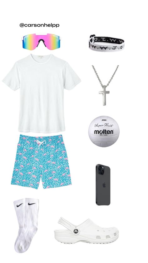 @carsonhelpp#beachfit Soccer Wishlist, Athletic Outfits For School, Baseball Fits, Casual Athletic Outfits, Boy Summer Outfits, Basic White Boy, Boy Outfits Aesthetic, Sporty Outfits Men, Surfer Boy Style