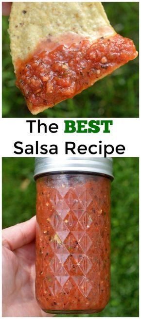 The Best Salsa Recipe, Best Salsa Recipe, Best Salsa, Easy Salsa Recipe, Wallpaper Food, Salsa Guacamole, Homemade Salsa Recipe, Easy Salsa, Salsa Dip