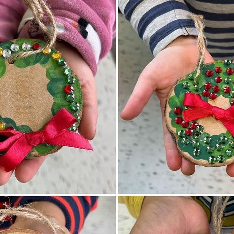 Kimberly on Instagram: "Our students created these fingerprint wreaths for their families. They are so adorable and we hope families love and cherish this little holiday keepsake. ❤️" Fingerprint Wreath Ornament, Fingerprint Wreath Craft, Fingerprint Wreath, Fingerprint Ornaments, Christmas In Kindergarten, Fingerprint Christmas, Kindergarten Christmas, Wreath Ornament, Christmas Kindergarten